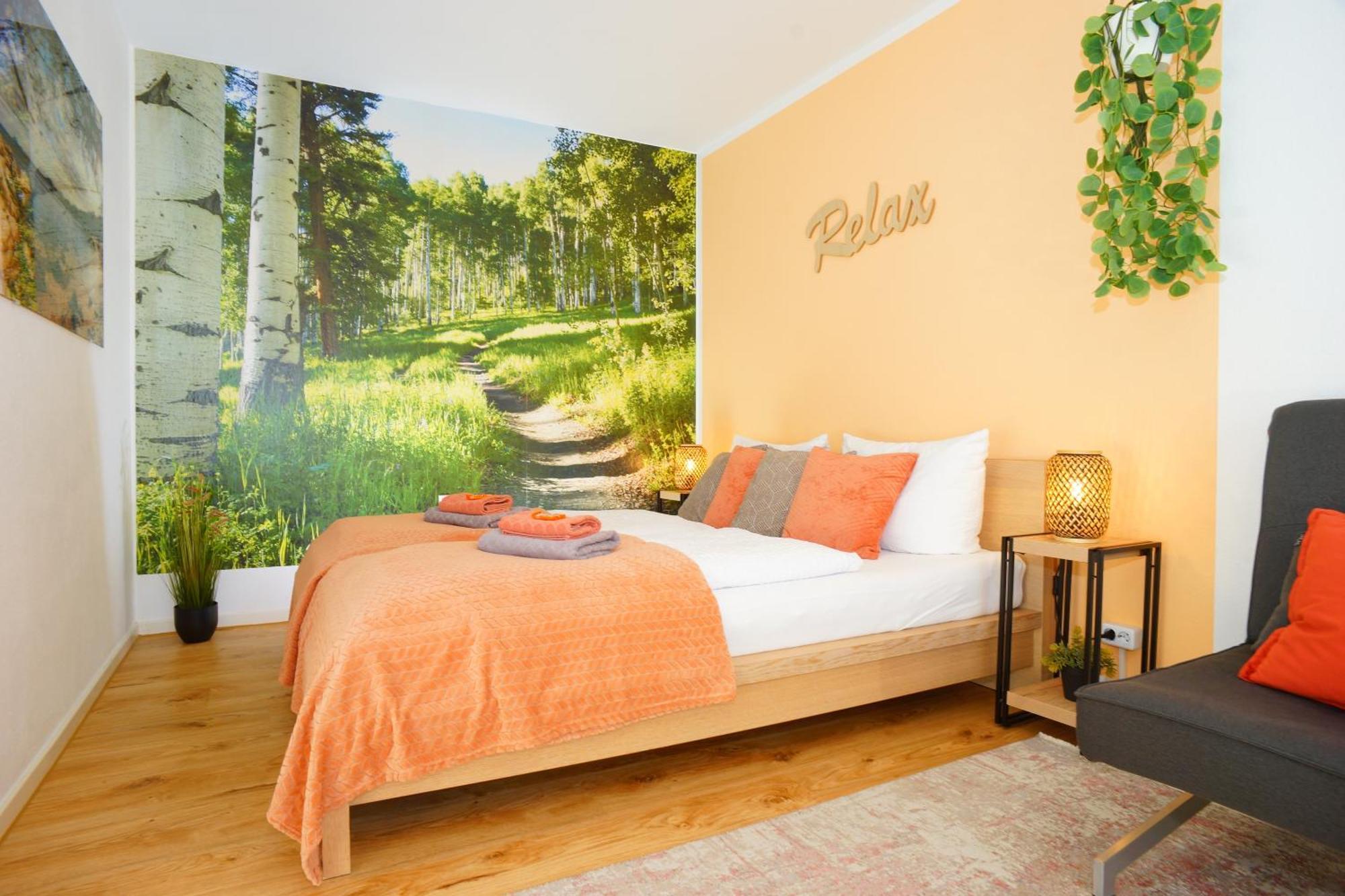 Relax - Orange Mit Pool Und Sauna 松托芬 外观 照片